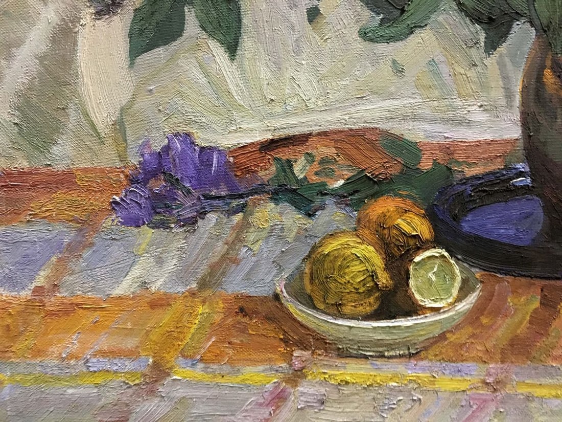 Oil painting Lilac bouquet Kerzhner Alexander Haskelevich - 4