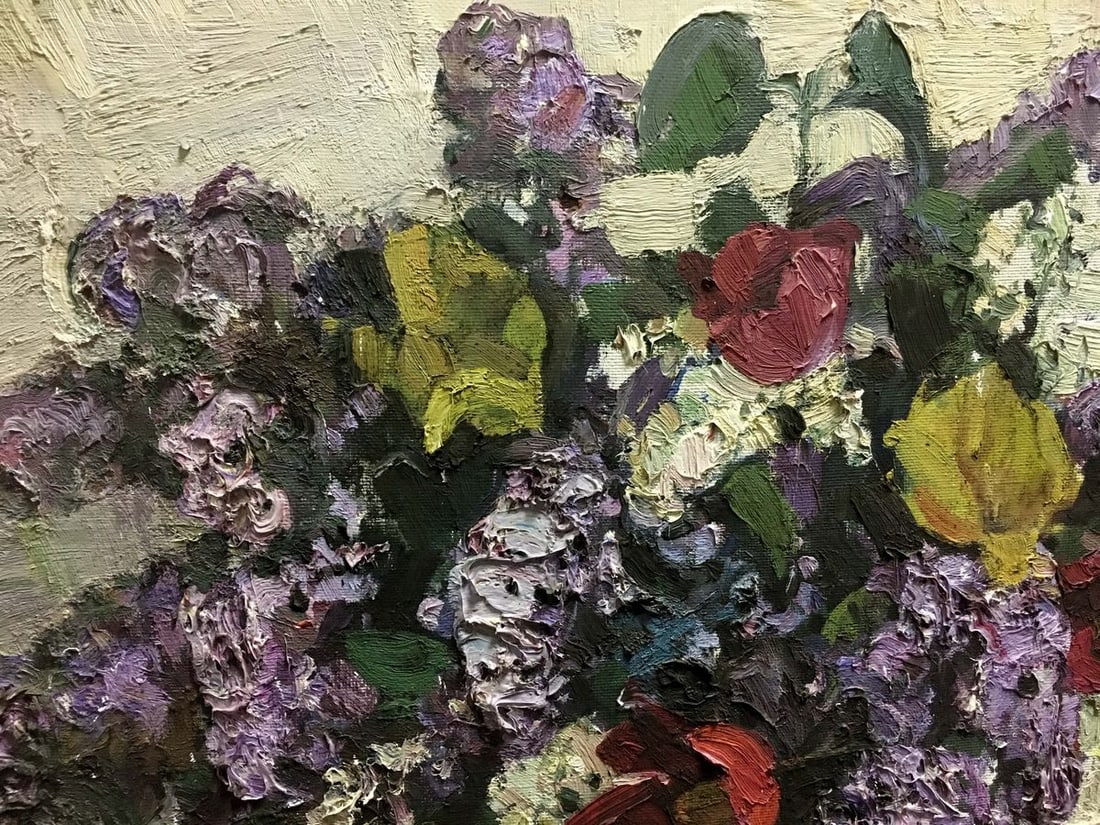 Oil painting Lilac bouquet Kerzhner Alexander Haskelevich - 8