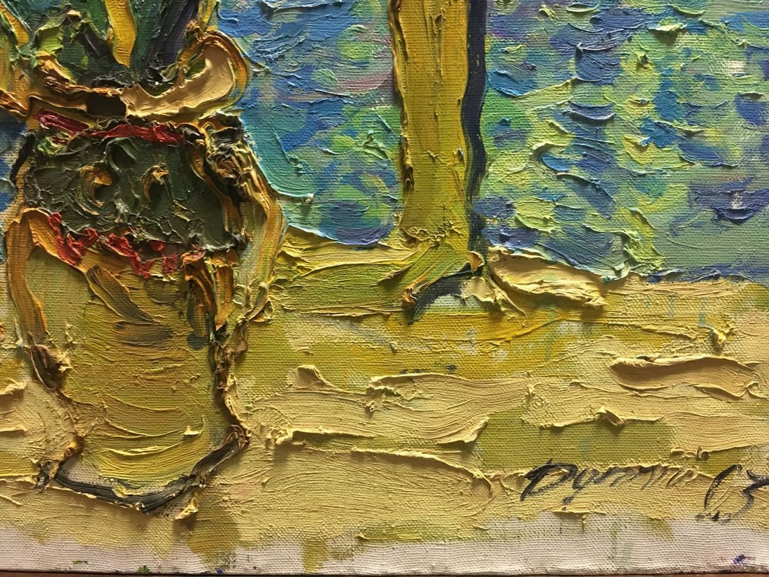 Oil painting Irises in the sun Dupliy Sergey Alexandrovich - 5