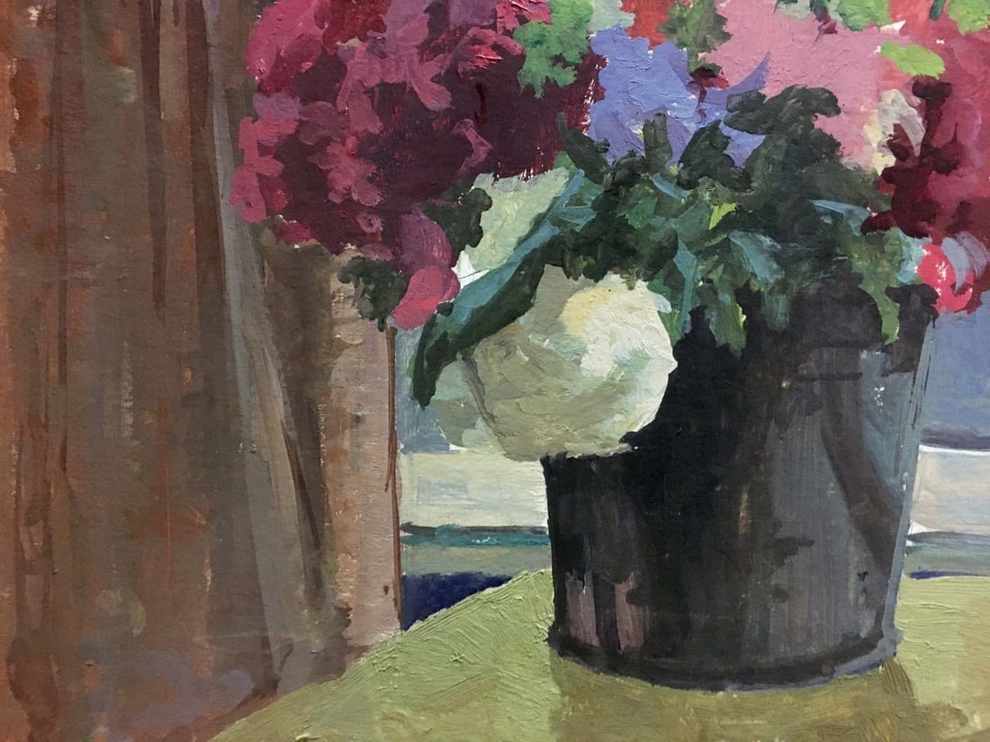 Oil painting Flowers Korostelev Vladimir Alexandrovich - 5