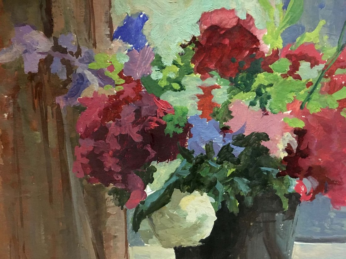 Oil painting Flowers Korostelev Vladimir Alexandrovich - 8