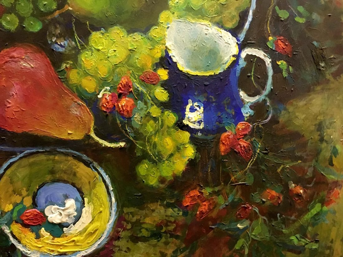 Oil painting Fruit on the table Maksimenko Nikolay Antonovich - 10