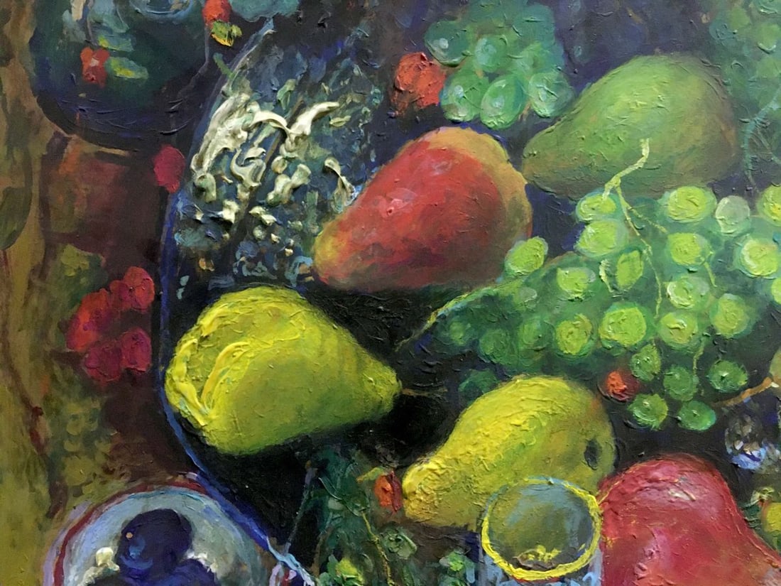 Oil painting Fruit on the table Maksimenko Nikolay Antonovich - 4