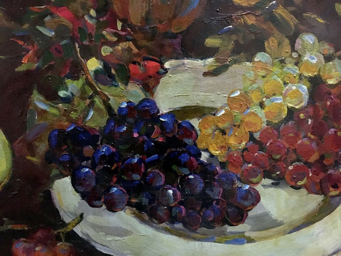 Oil painting Roses on the table Bakaev Sergey Ivanovich - 10