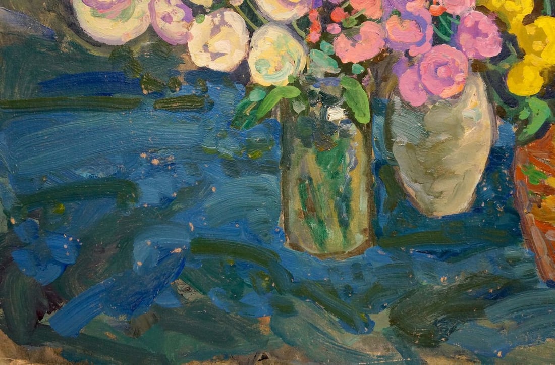 Oil painting Flowers Gaiduk Zinaida Kirillovna - 2