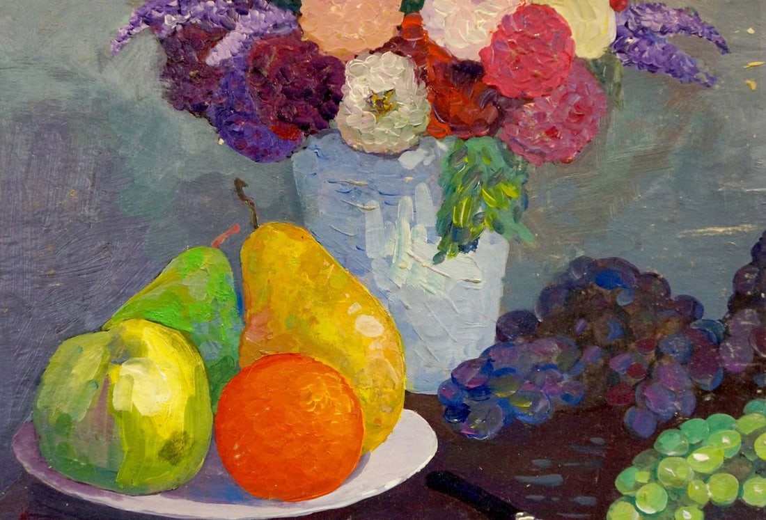 Oil painting Still life - 3