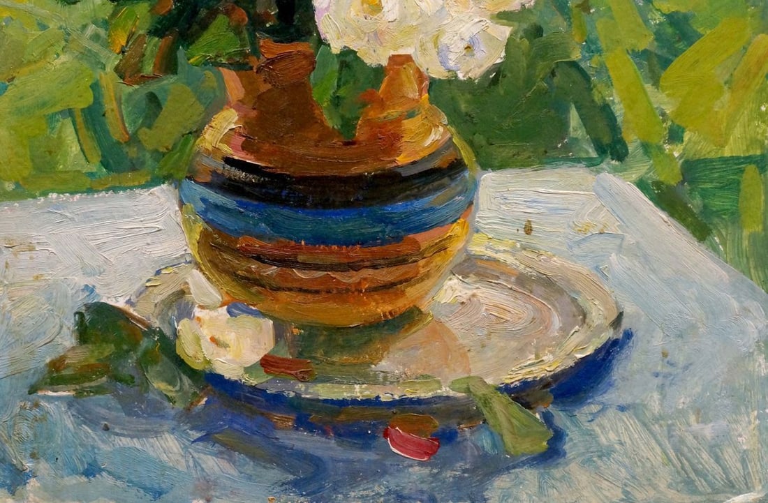 Oil painting Roses - 5