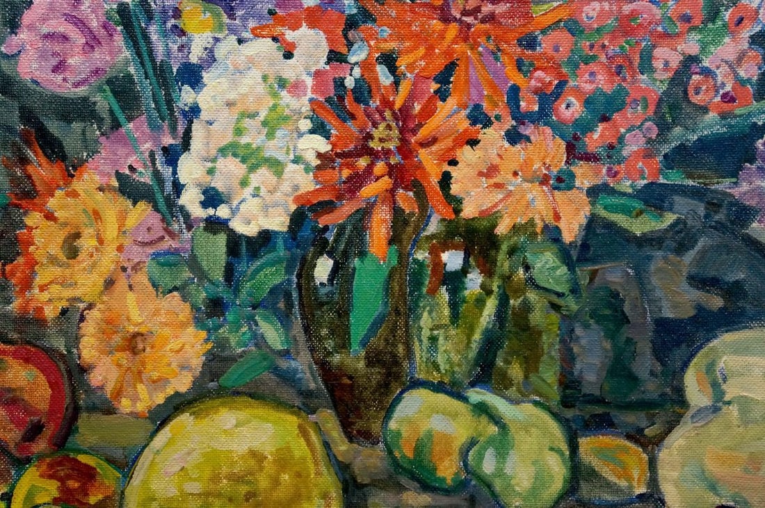 Oil painting Gifts of summer Gaiduk Zinaida Kirillovna - 6