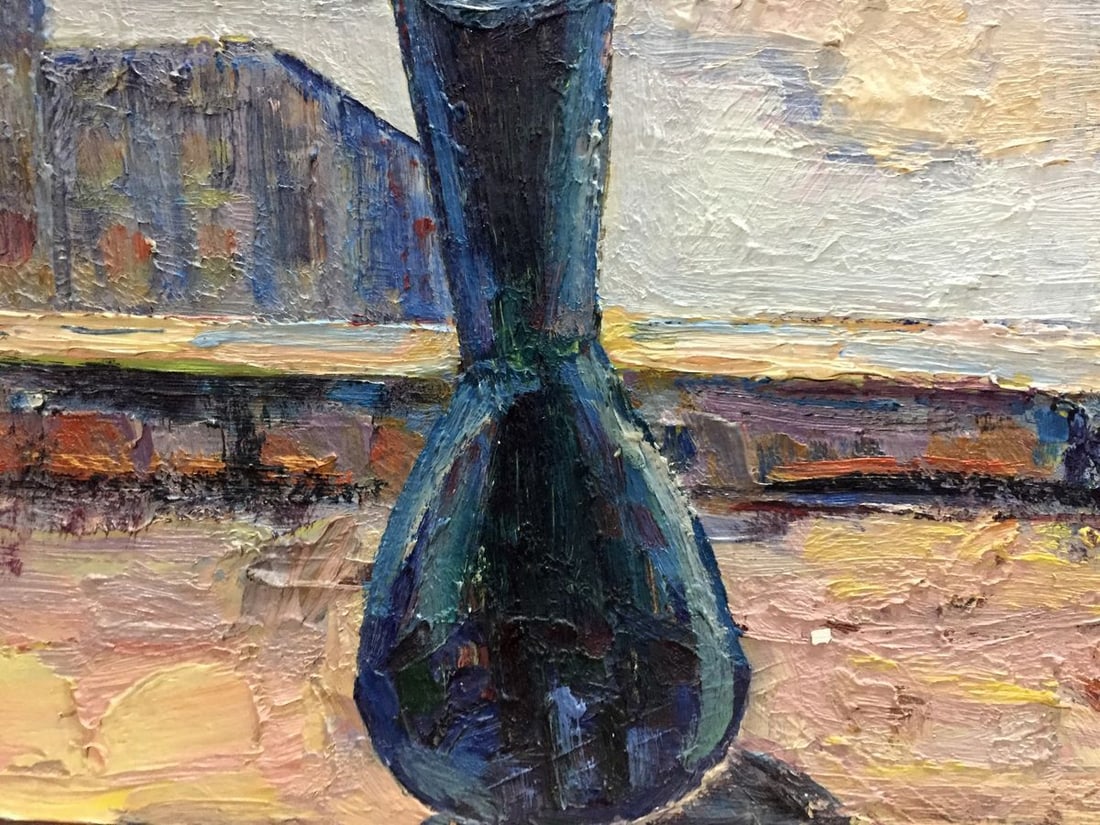 Oil panting On the window - 3