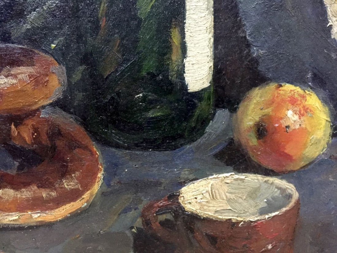 Oil painting Still life with bagels Khorov Alexander - 10