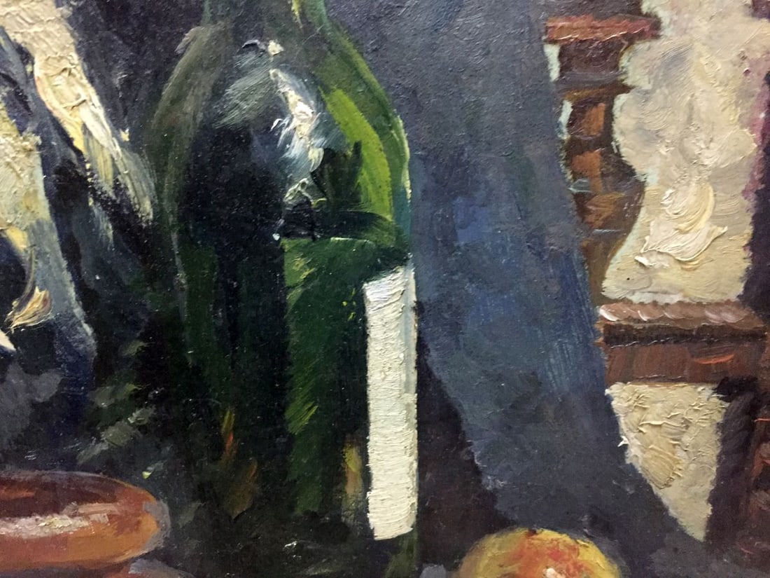 Oil painting Still life with bagels Khorov Alexander - 4