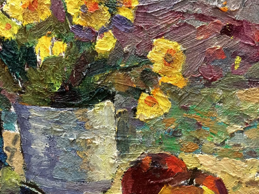 Oil painting Fruit on the table Bezugly Danilo Ivanovich - 4