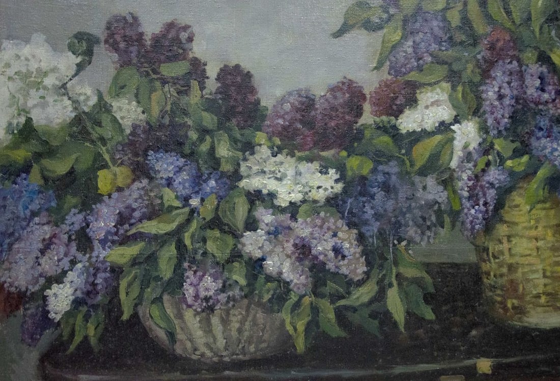Oil painting Bouquet of flowers - 3