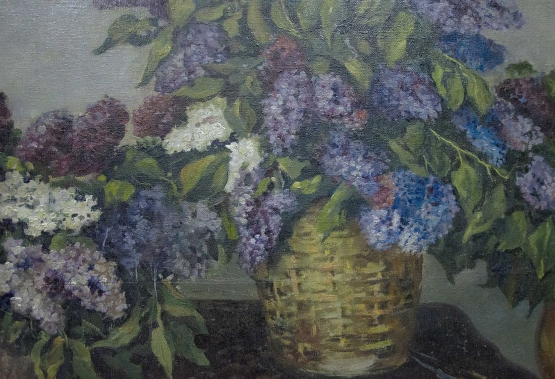 Oil painting Bouquet of flowers - 4