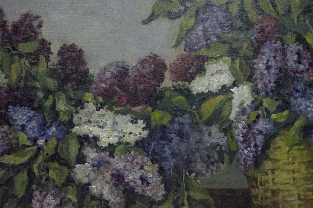 Oil painting Bouquet of flowers - 6