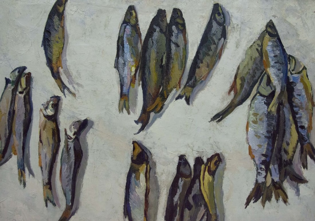 Oil painting Fish Pavlov Eduard Evgenievich - 2