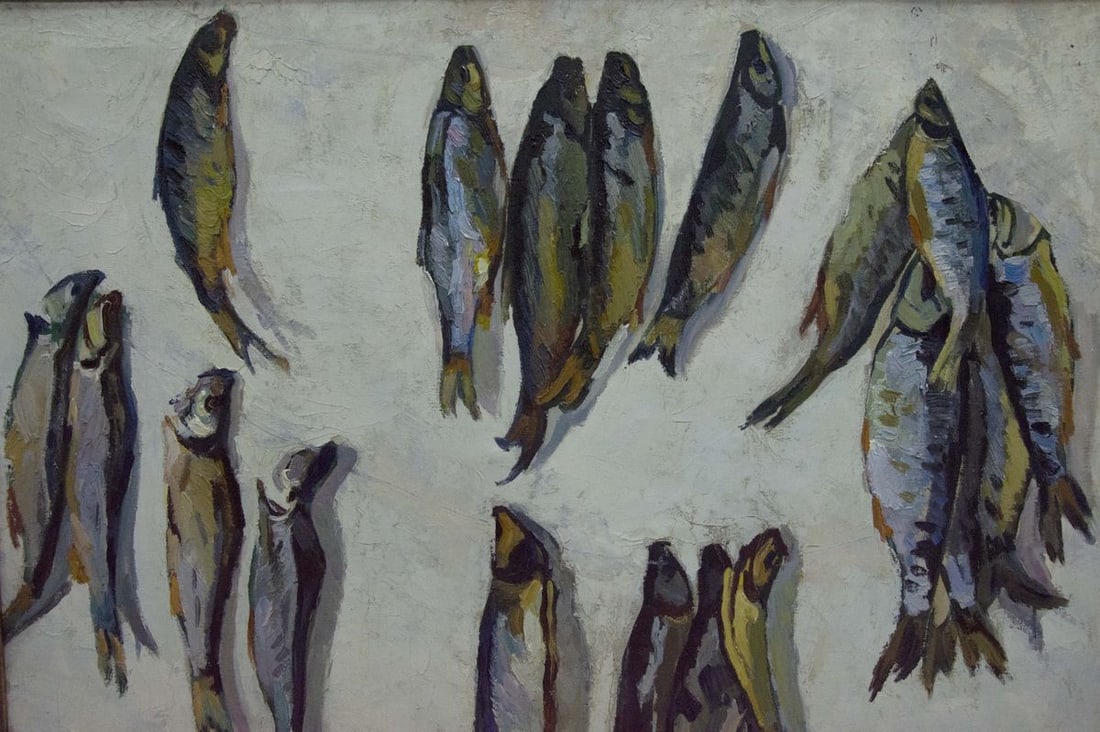 Oil painting Fish Pavlov Eduard Evgenievich - 5