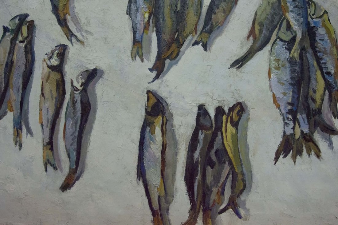Oil painting Fish Pavlov Eduard Evgenievich - 6