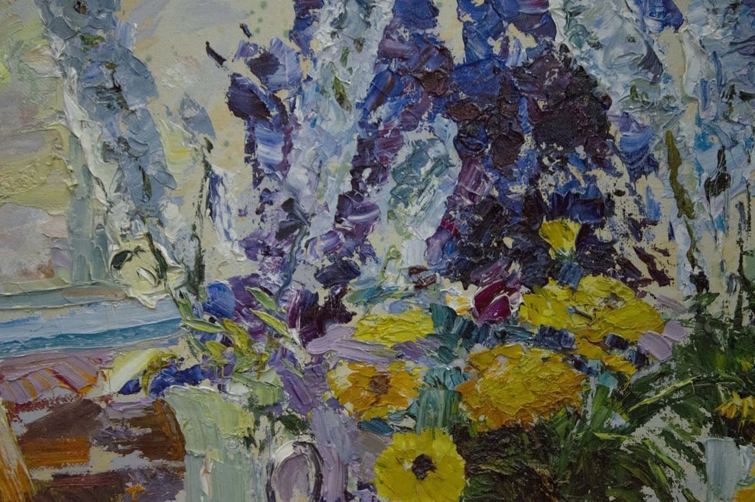 Oil painting Flowers Shapovalov Sergey Gavrilovich - 6