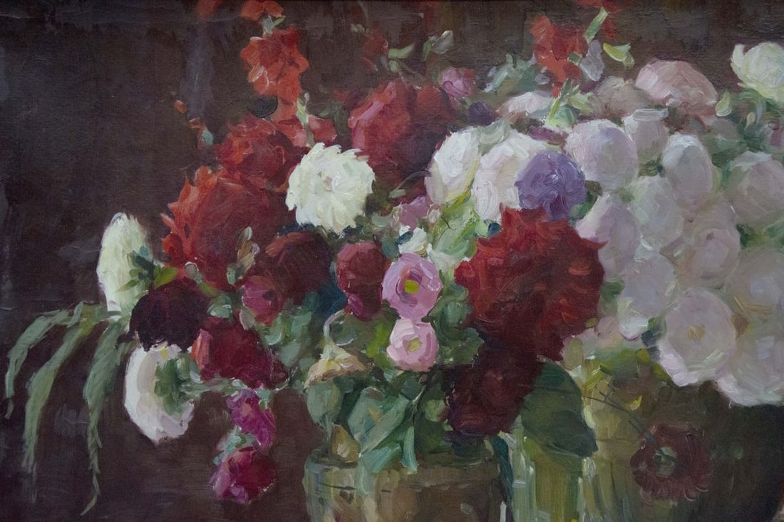 Oil painting Flowers Shulga Ivan Nikolaevich - 3