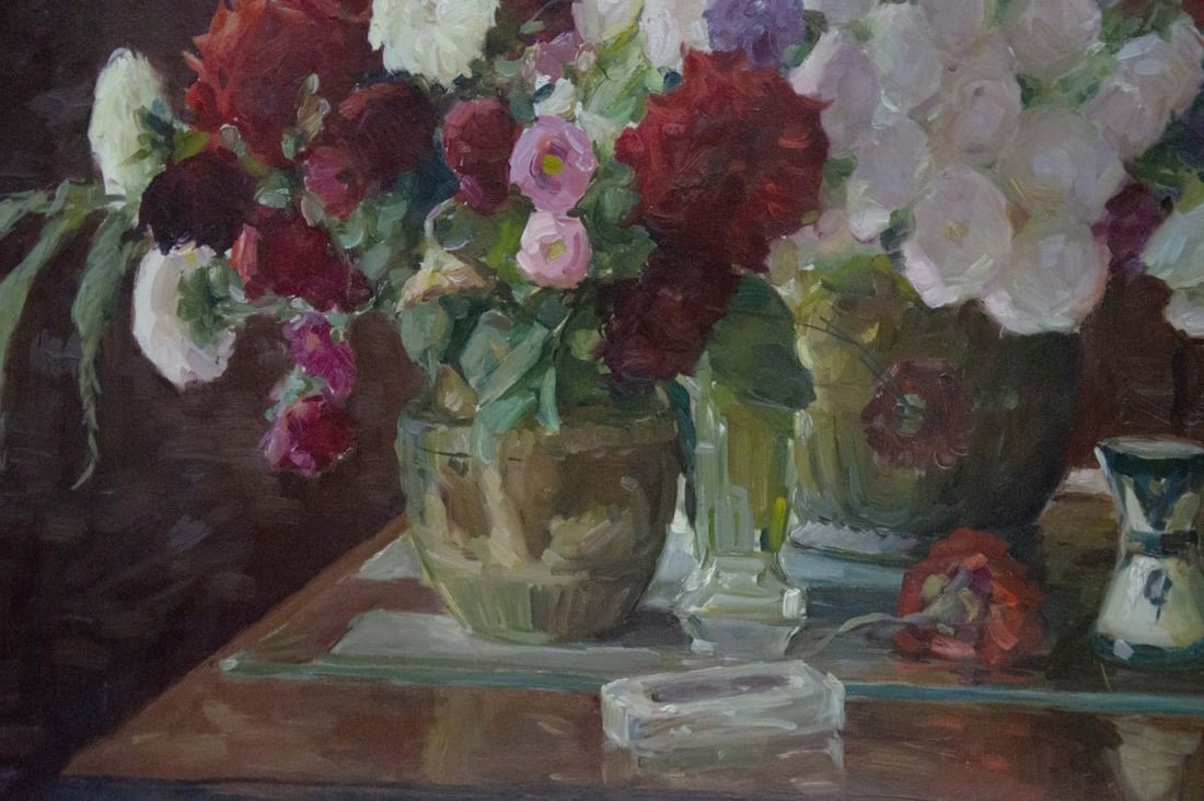 Oil painting Flowers Shulga Ivan Nikolaevich - 4