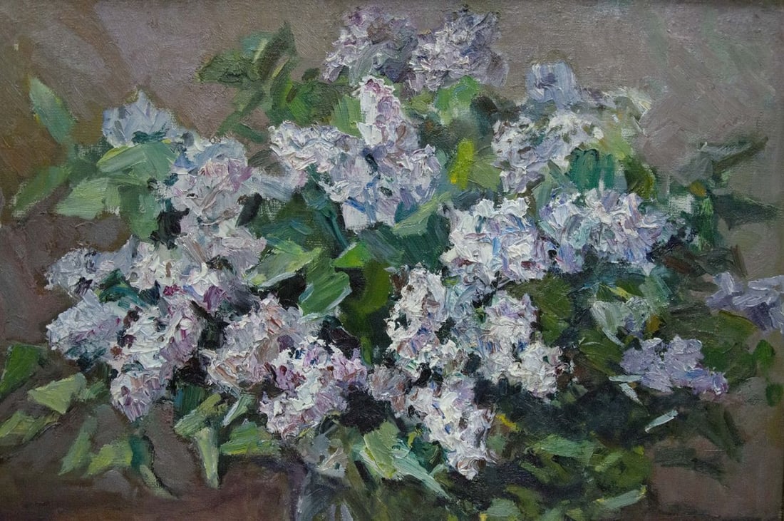 Oil painting Flowers Sokolova Zinaida Ivanovna - 2