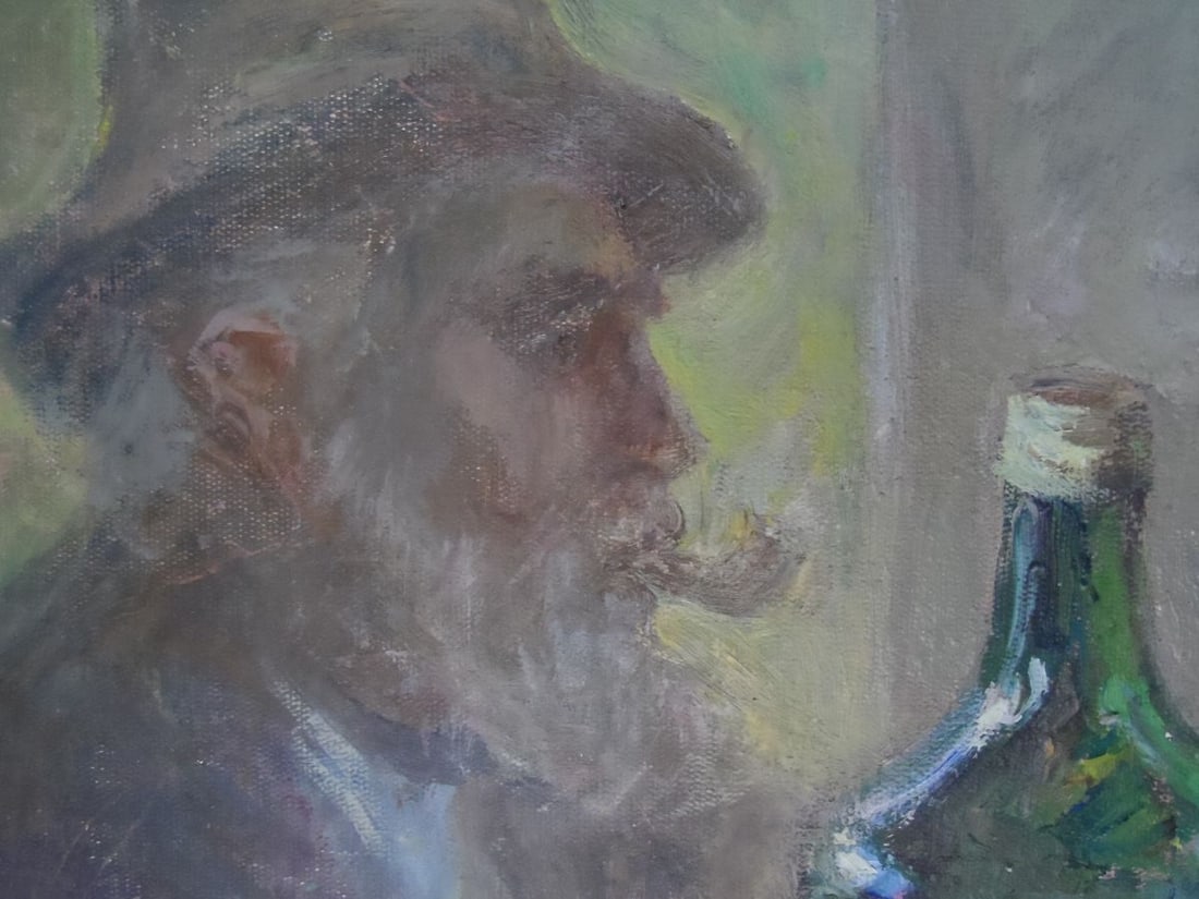 Oil painting Old fishing treats Mishurovsky V. V. - 5