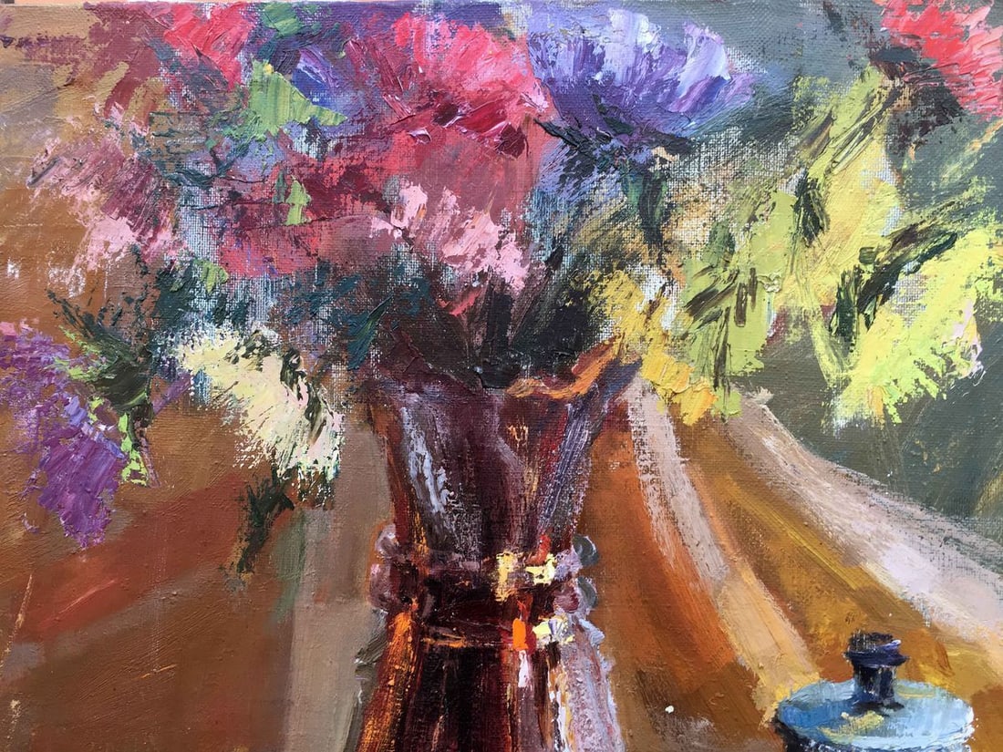 Flowers oil painting Vladimir Kuts - 8