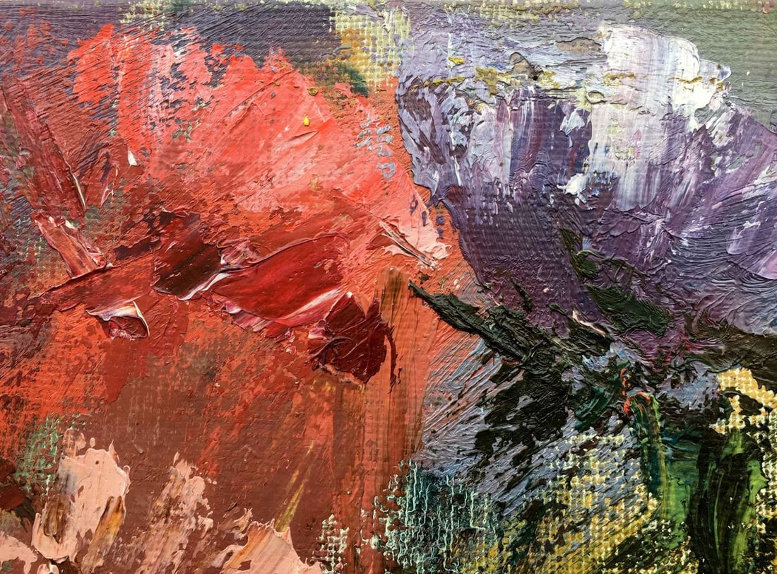 Flowers oil painting Vladimir Kuts - 9