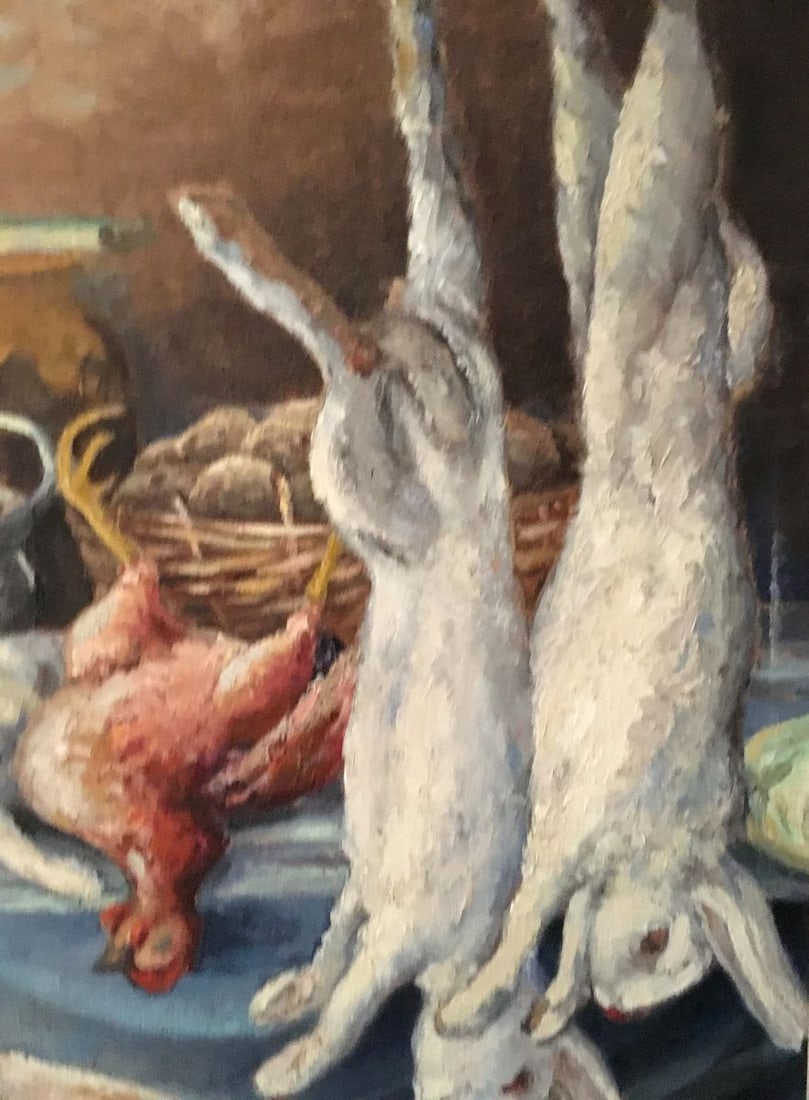 Oil painting hunting still life A. Cherkas - 4