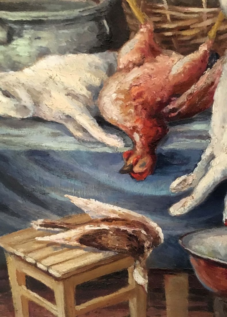 Oil painting hunting still life A. Cherkas - 6