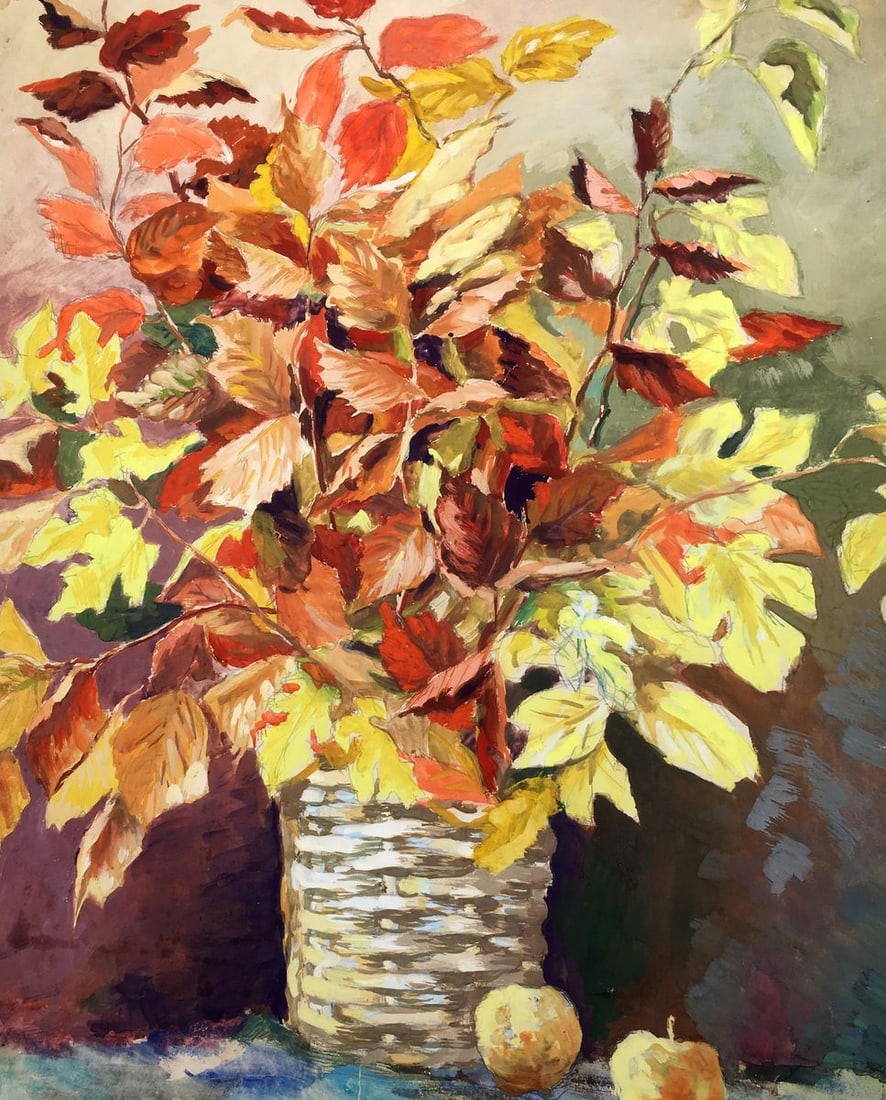 Watercolor painting Flowers Cherkas A.G. (1 of 8)