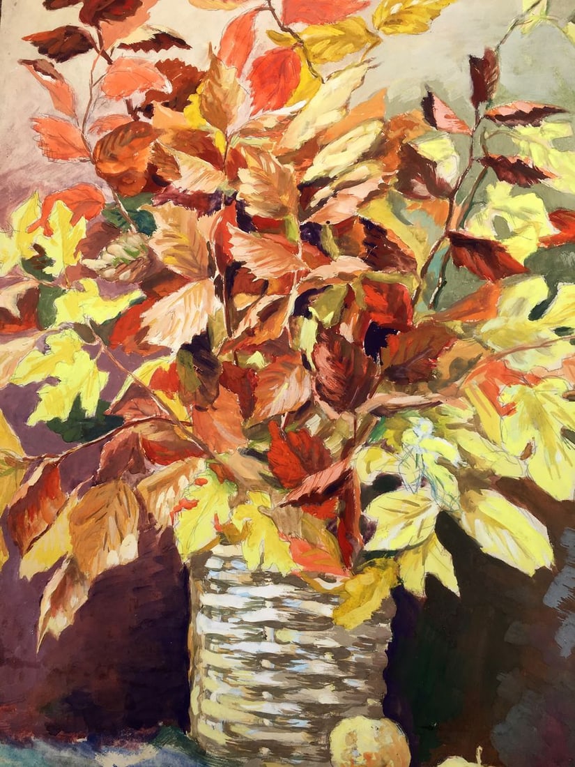 Watercolor painting Flowers Cherkas A.G. - 3