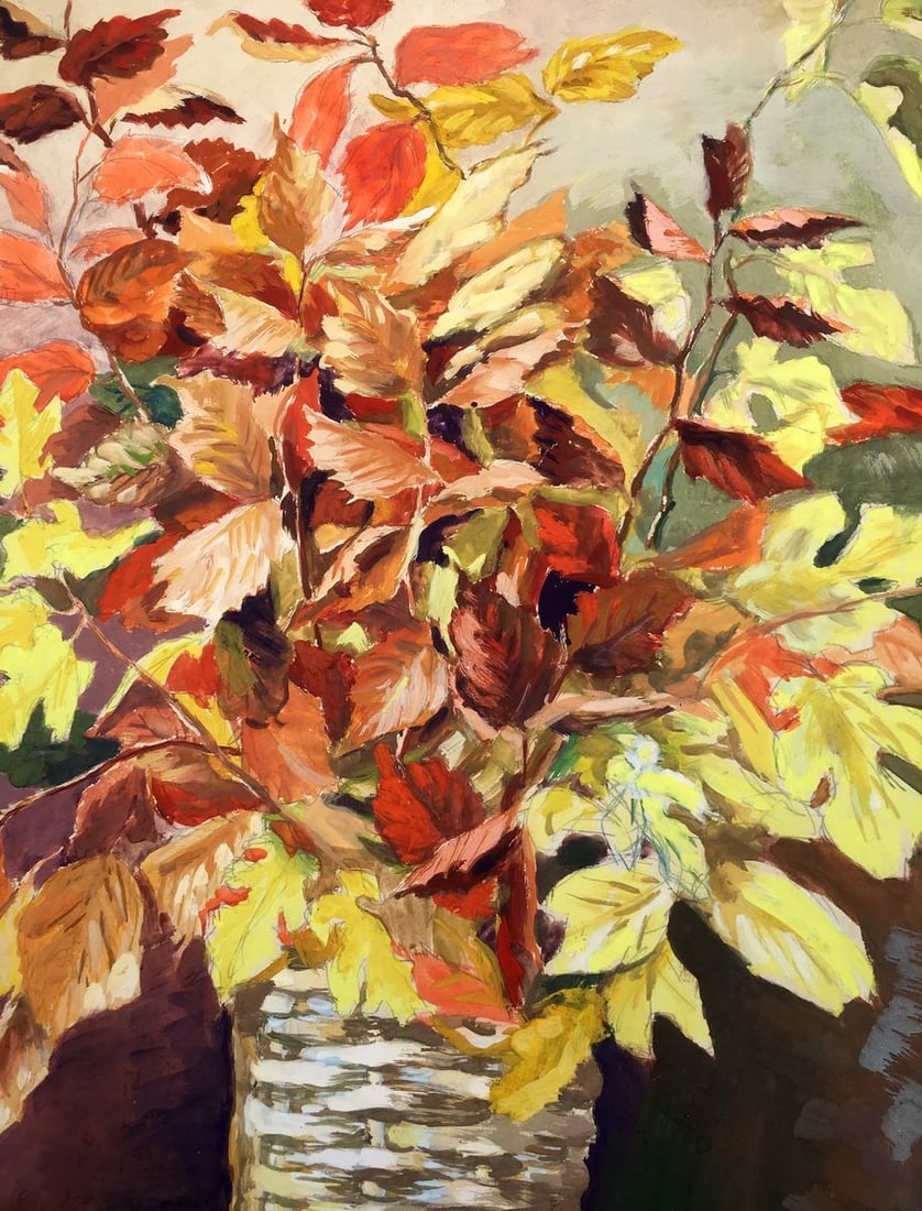 Watercolor painting Flowers Cherkas A.G. - 6
