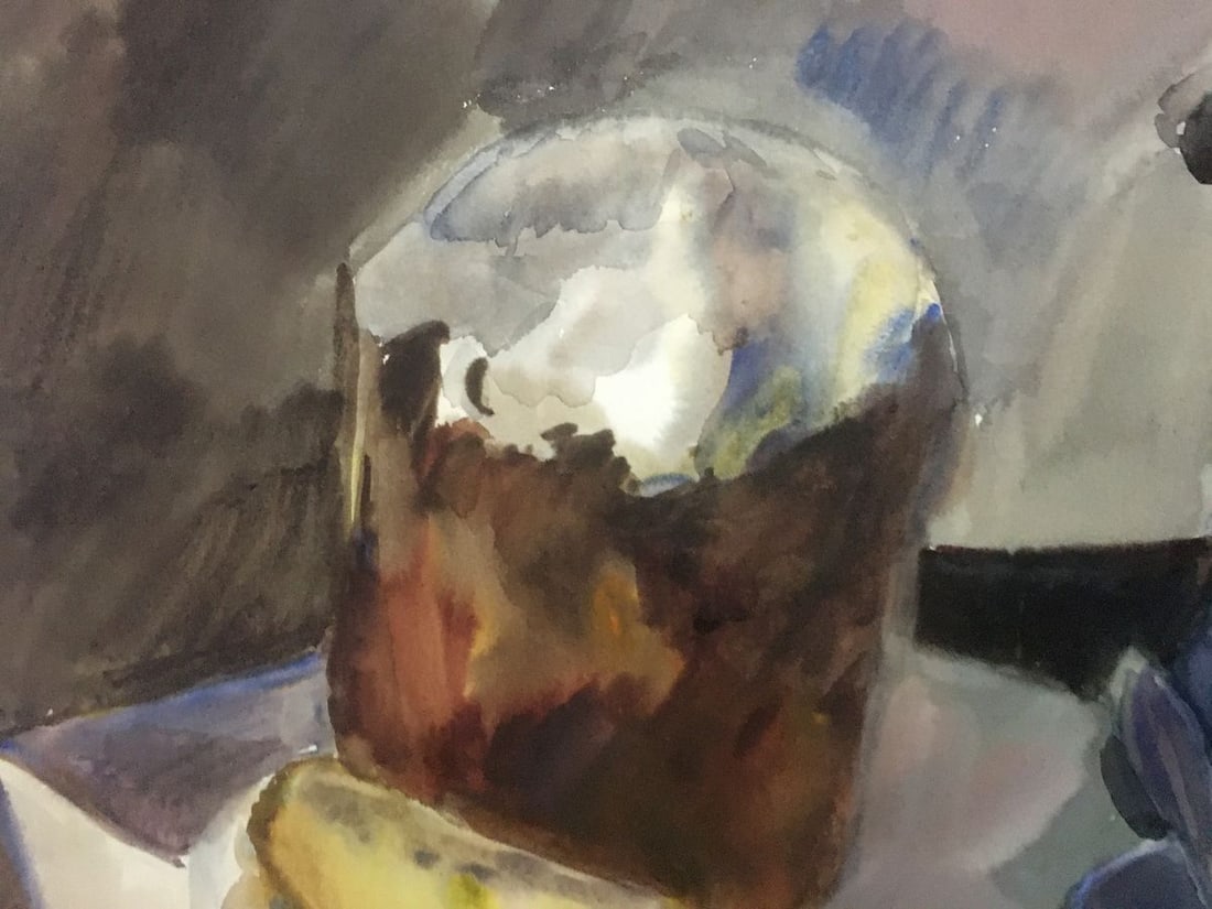 Watercolor painting Kettle Palazhchenko Irina - 8