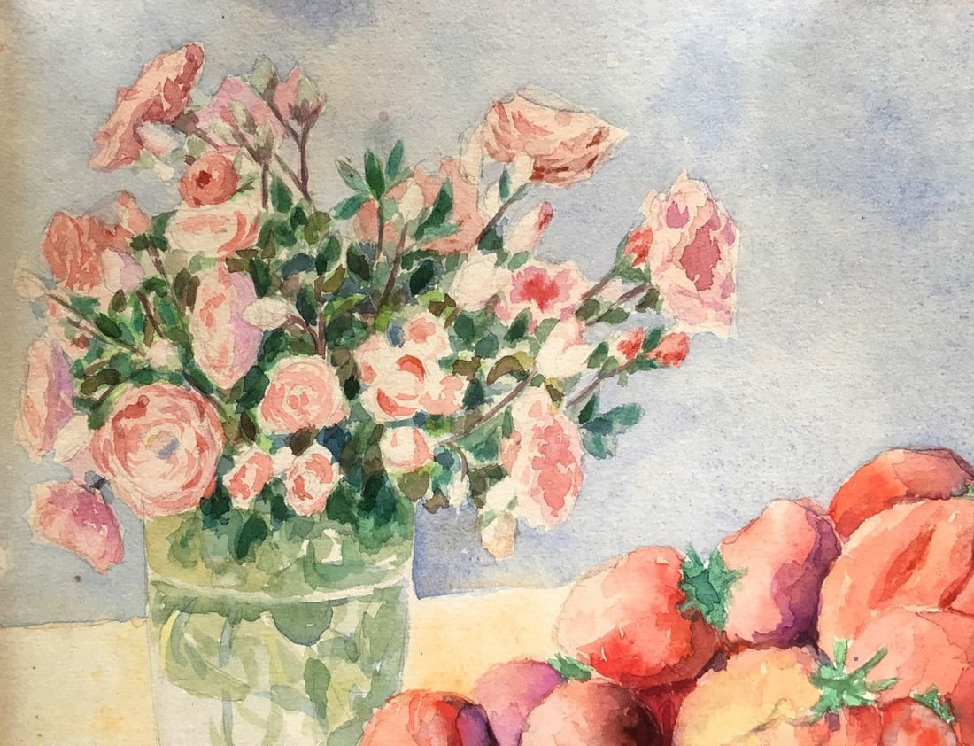 Watercolor painting Still life Yaremchenko I. P. - 3