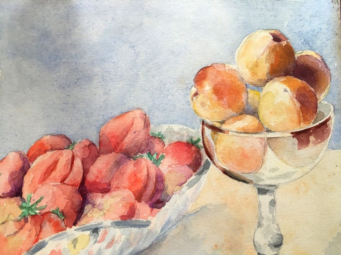 Watercolor painting Still life Yaremchenko I. P. - 5