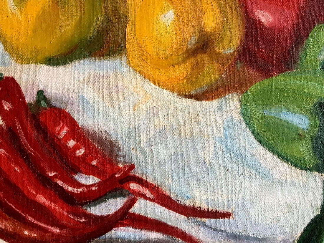 Oil painting Still life with vegetables Filippov Z. I. - 10