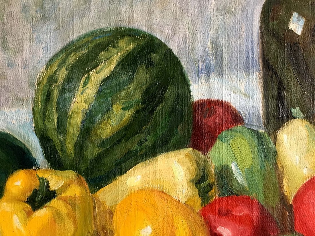 Oil painting Still life with vegetables Filippov Z. I. - 6