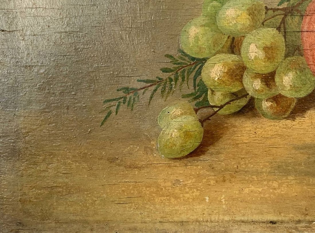 Oil painting Still life with apples - 9