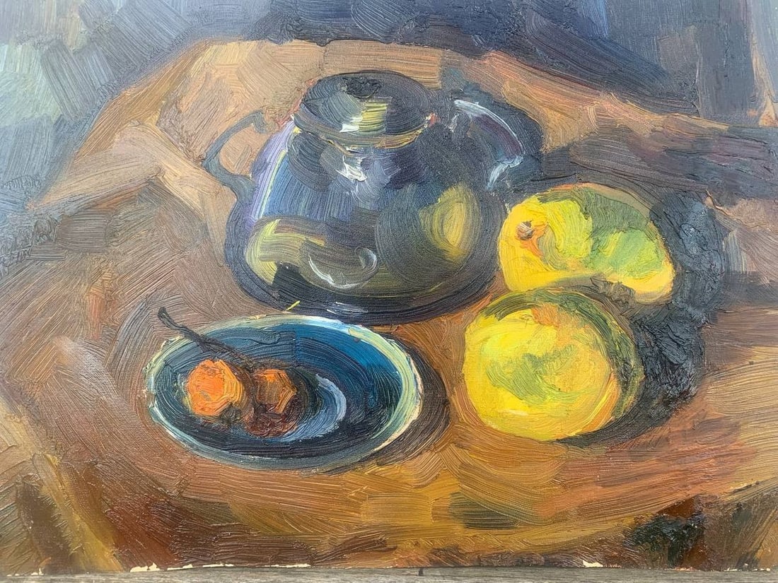 Oil painting Still life with lemons Irina Palashchenko - 3