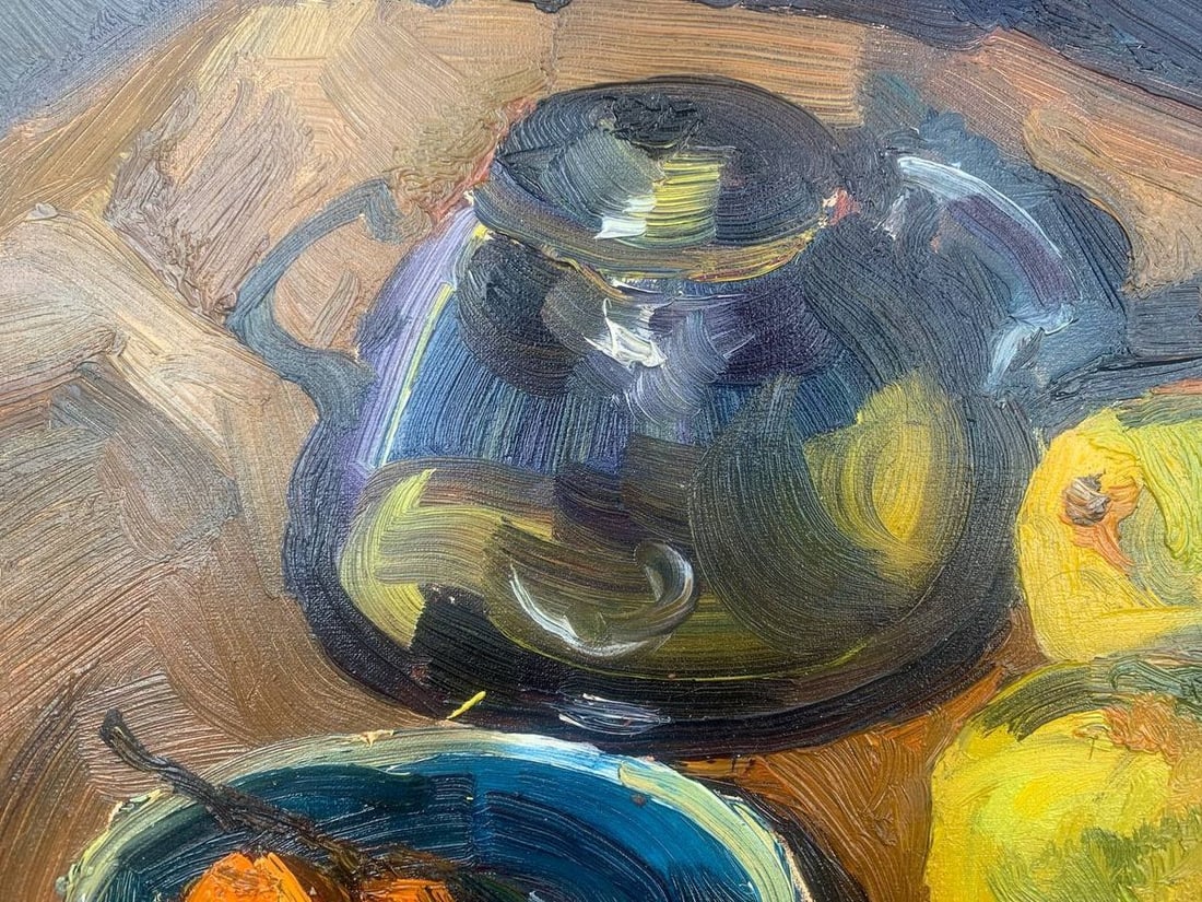 Oil painting Still life with lemons Irina Palashchenko - 5