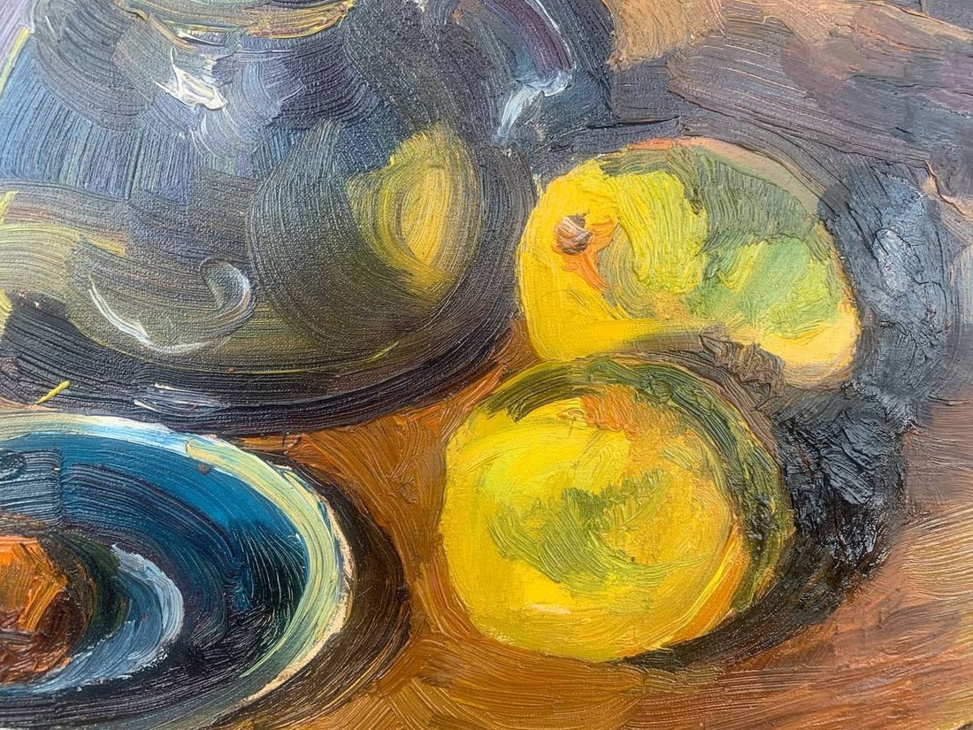 Oil painting Still life with lemons Irina Palashchenko - 6