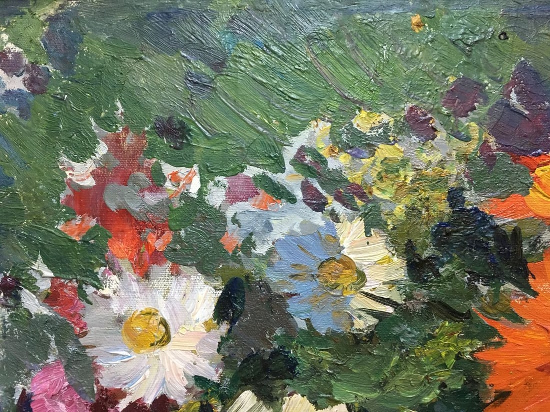 Oil painting Autumn flowers Khodchenko Lev Pavlovich - 2
