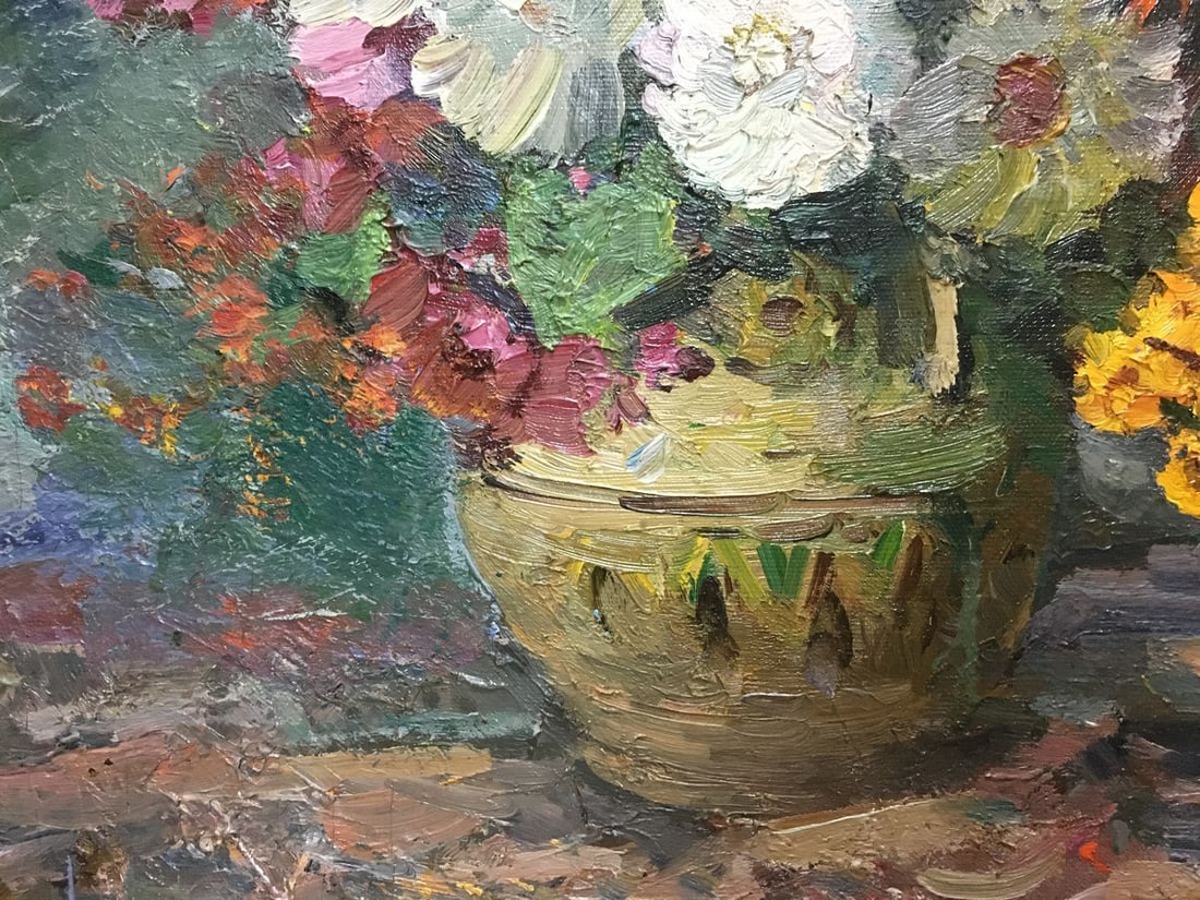 Oil painting Autumn flowers Khodchenko Lev Pavlovich - 8