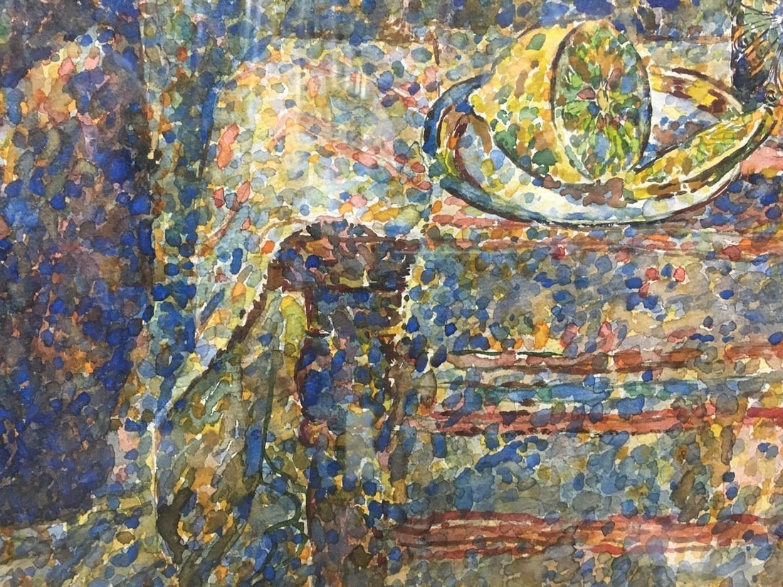 Watercolor painting Still life G. Vyazovsky - 2