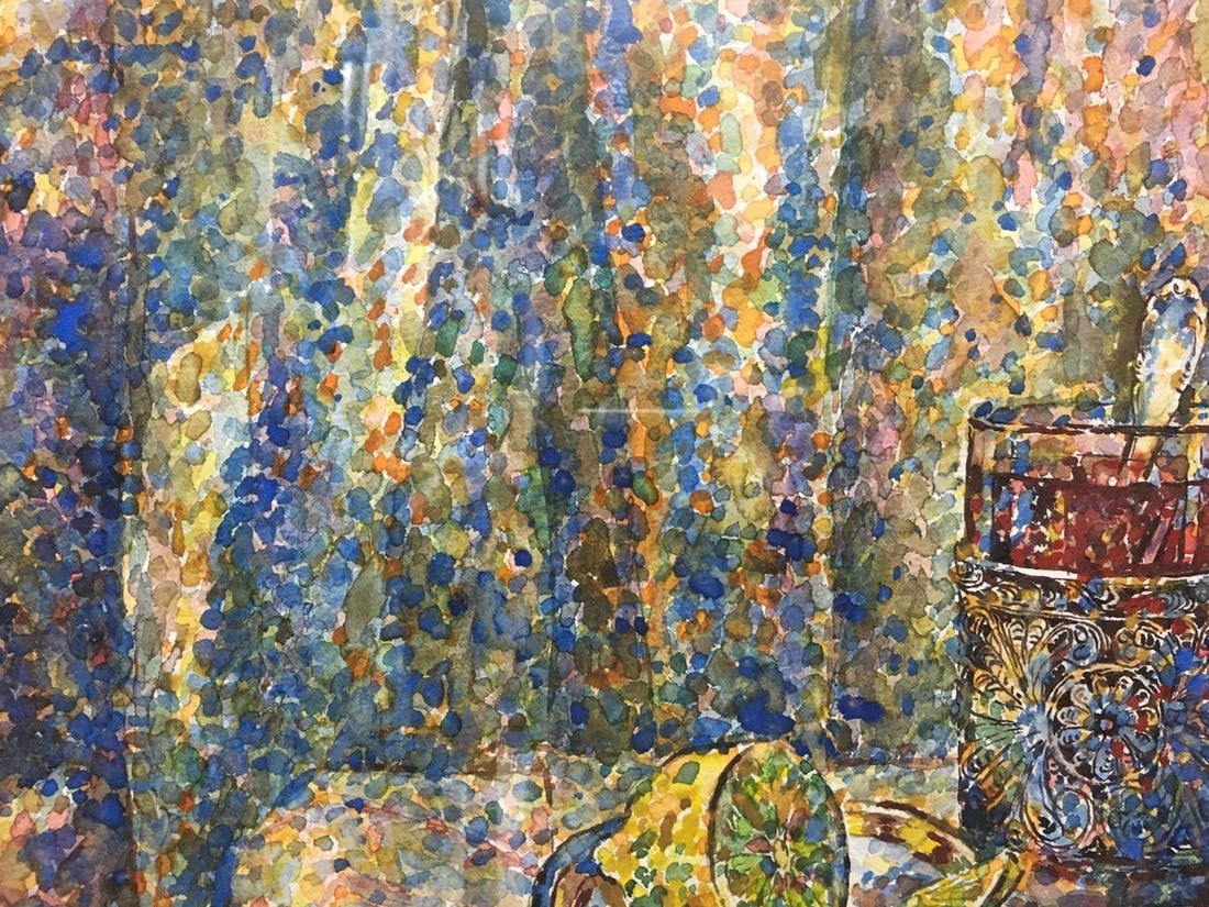Watercolor painting Still life G. Vyazovsky - 3