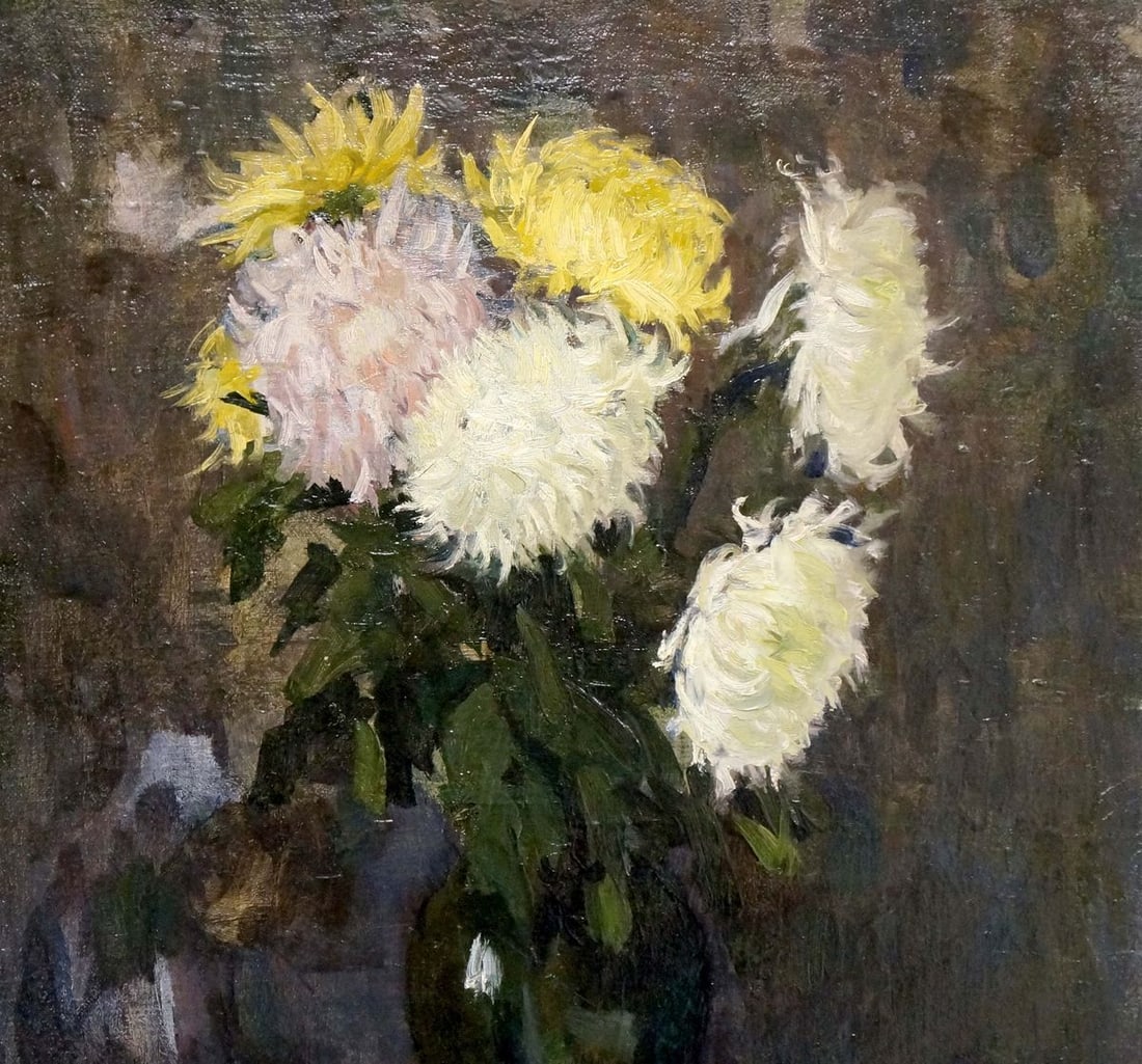 Oil painting Flowers in a vase Volobuev Evgeny Vsevolodovich - 2