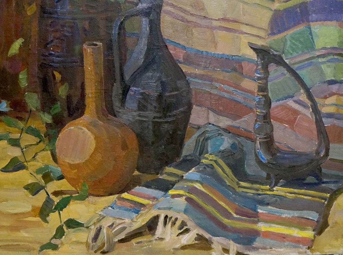 Oil painting East still life Afanasiev Nikolay Grigorievich - 3