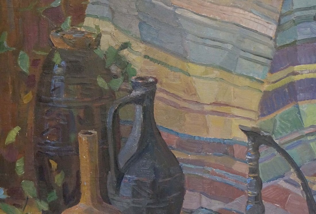 Oil painting East still life Afanasiev Nikolay Grigorievich - 4